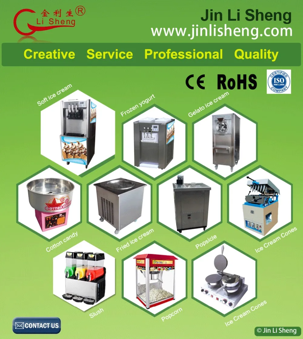 factory jinlisheng commercial popsicle machine