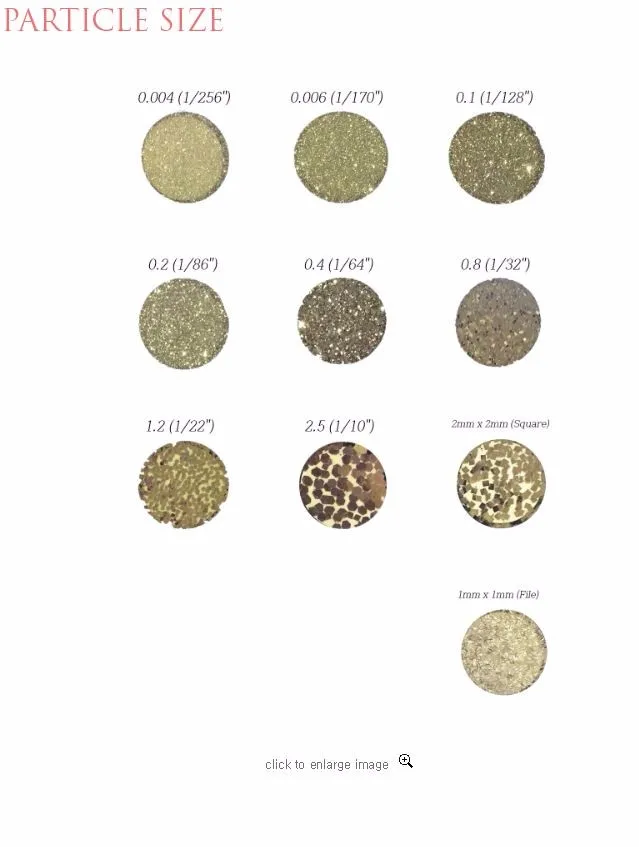 Glitter Series Ii - Aluminum Type - Buy Aluminum Glitter,Metallic