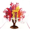 Flower spring 3D card - pop up card- greeting card