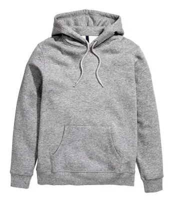 grey basic hoodie
