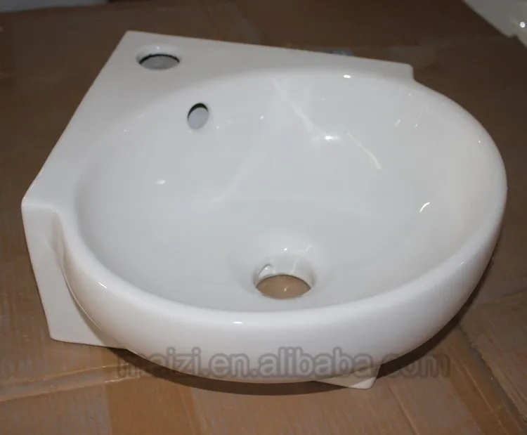 Corner bathroom porcelain washing face new design