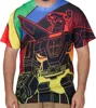 100% Polyester Half Sleeves full Sublimated T-Shirt with Defender Voltron design