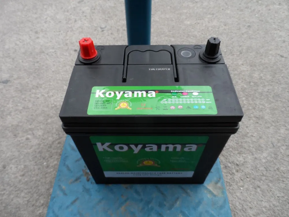 12v 36ah Mf Dry Cell Car Starting Battery Ns40zl Buy Starting Battery
