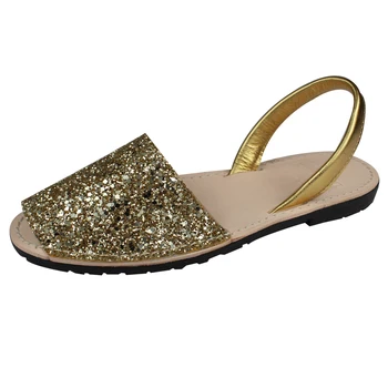 spanish glitter sandals