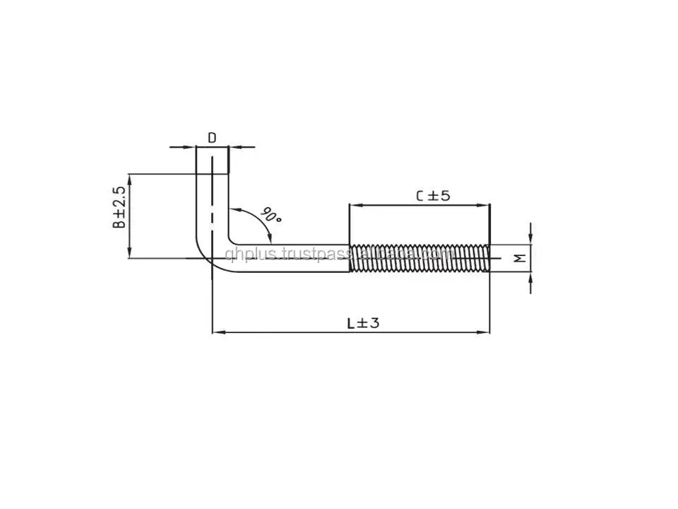 J Type Anchor Bolt Buy Anchor Bolt,J Anchor Bolt,Different Types Of