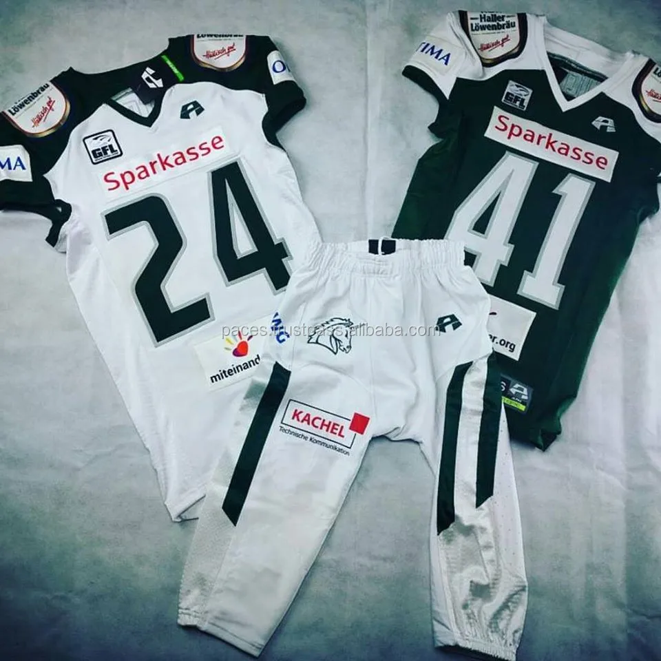 Custom American Football Uniforms Sublimation Football Jerseys Tackle