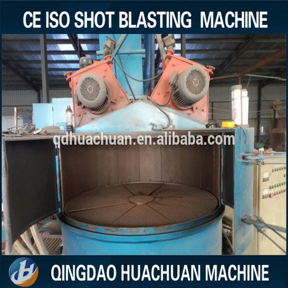 Q3516 Rotary Table Shot Blasting Machine For Alloy Wheel Buy Rotary
