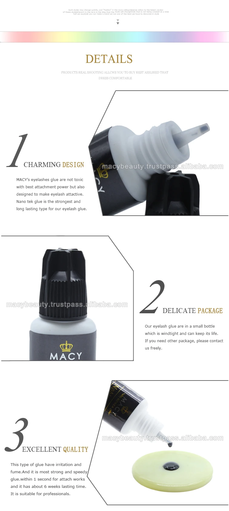 macy beleza nano tek cola buy individual pestana extensao product on alibaba com