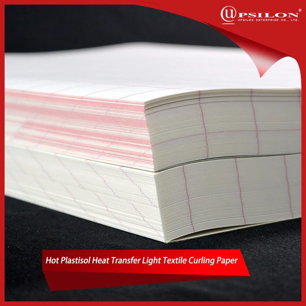 Hot Plastisol Heat Transfer Light Textile Curling Paper Buy Curling