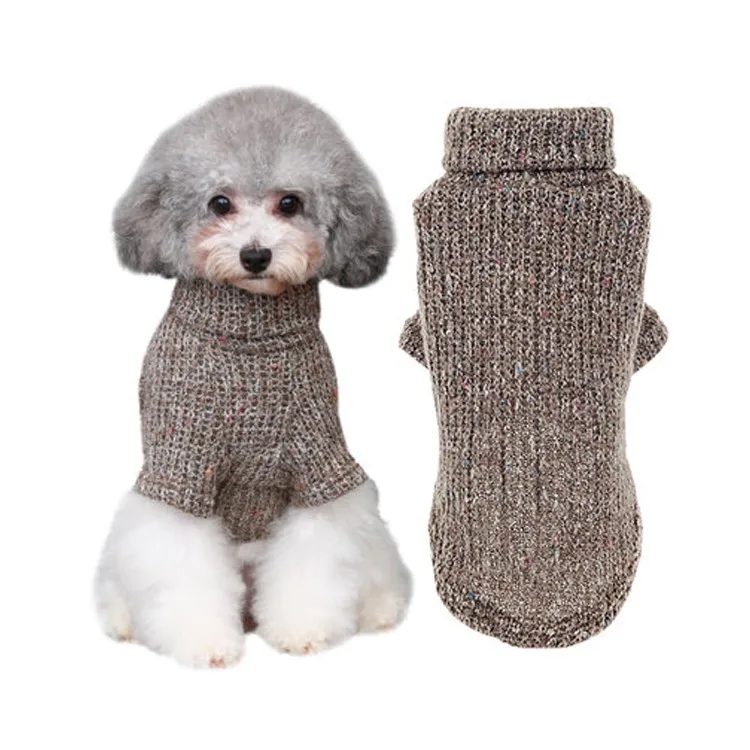 Free pattern for knitted dog sweater