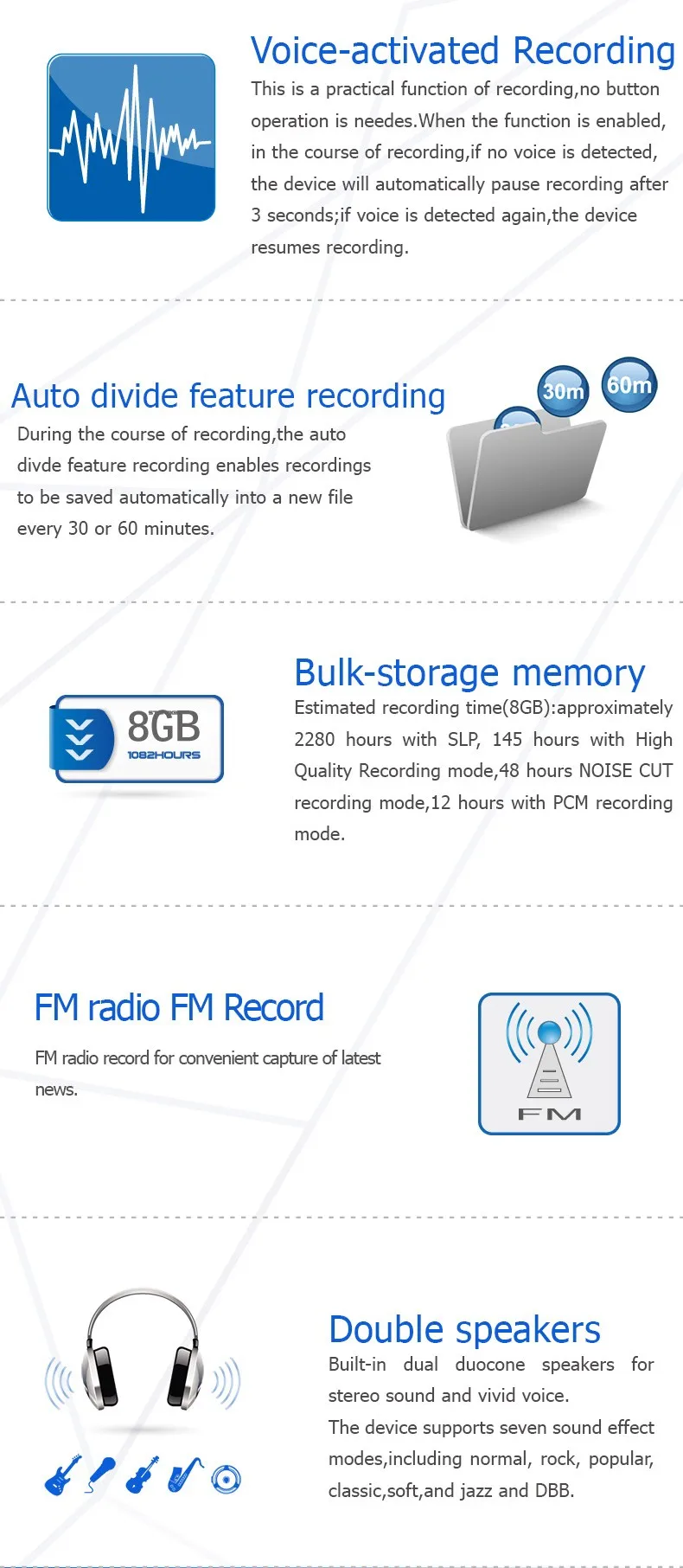PHILIPS bulk China digital usb voice recorder gift items