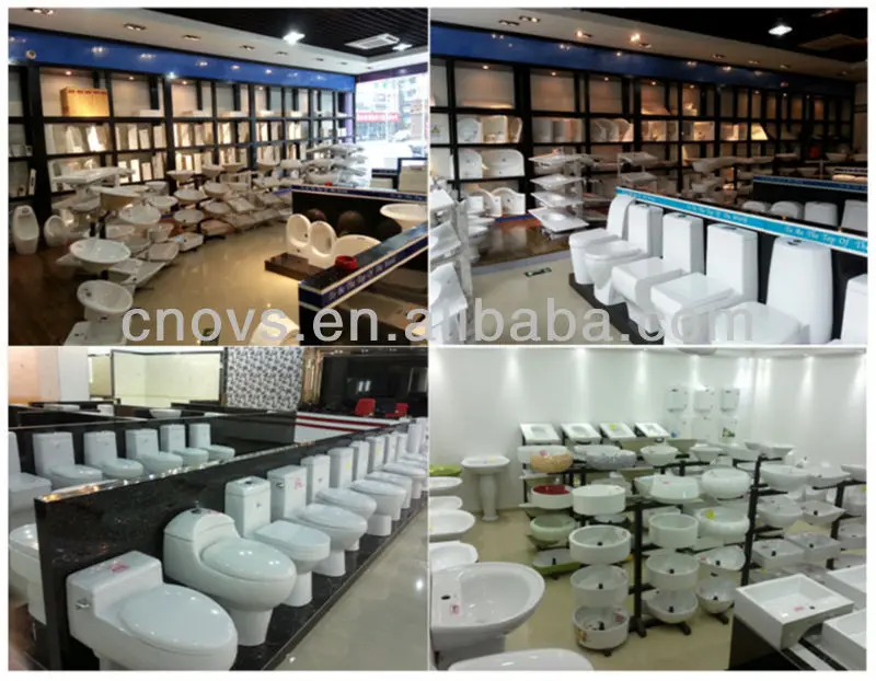 ovs foshan sanitary ware european water closets toielt set A1001B