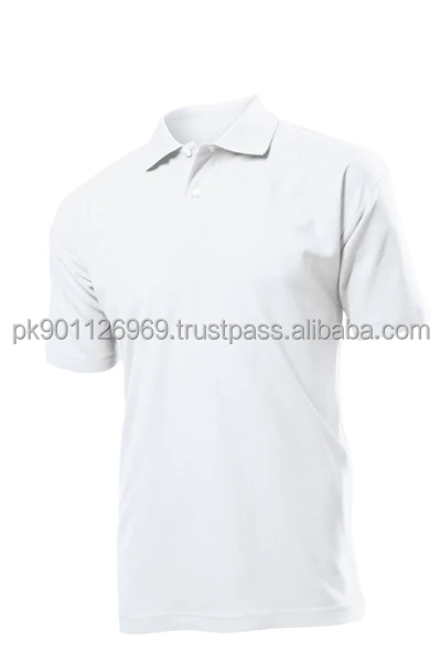 plain white polo t shirts