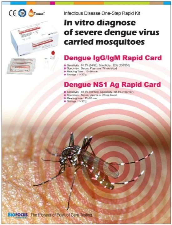 Dengue Combo Rapid Test Kit - Buy Rapid Test Product On Alibaba.com