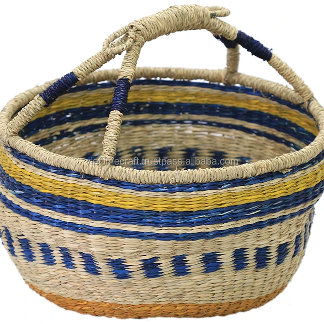 red wicker basket