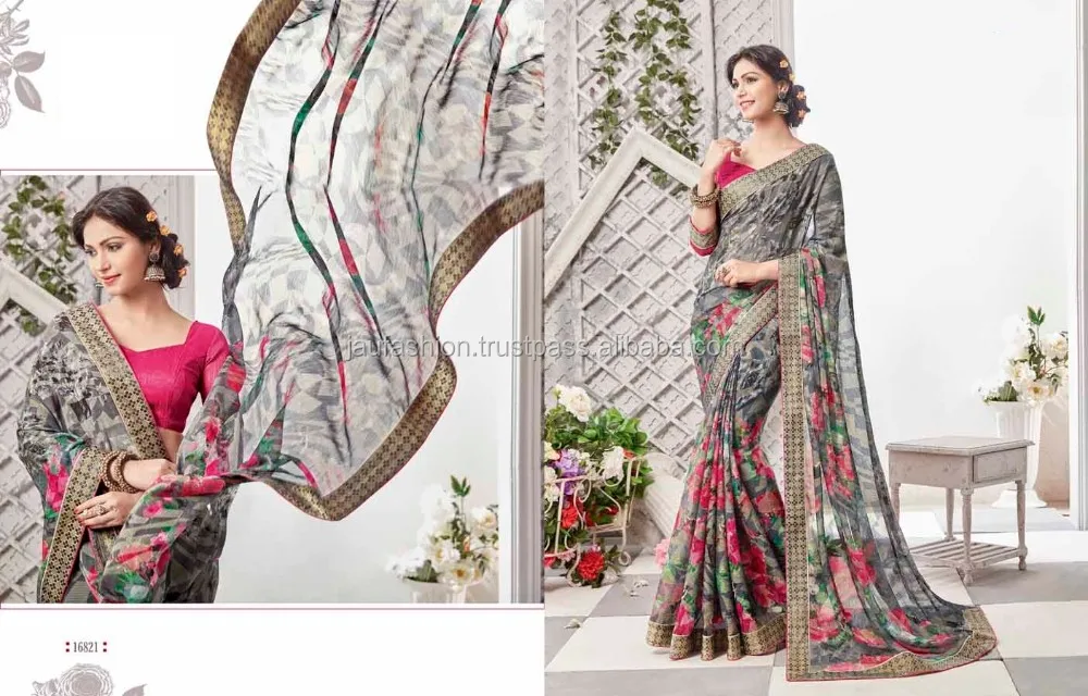 Sari indien 2017/Indien sari robe/Indien Sari Fournisseur