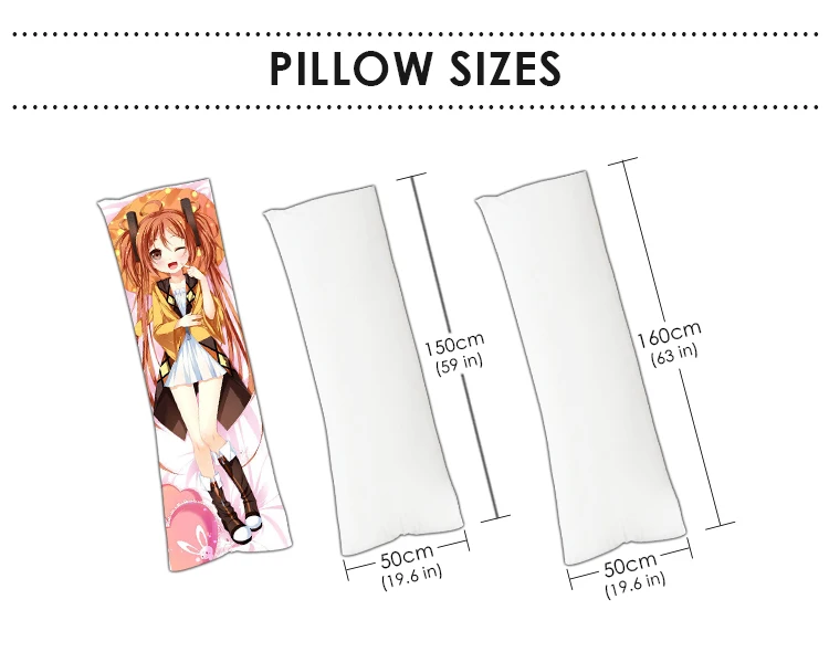 Kantai Collection Dakimakura Murasame Anime Girl Hugging Body Pillow Case Cover