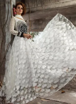 white net dress designs pakistani