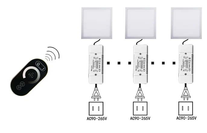 Led Dimming Remote Control Adjustable Tuya Led Driver Multi Channel Led ...