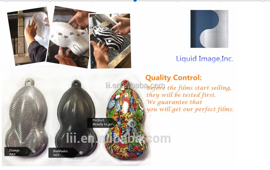 Liquid Image Pva 3d Water Transfer Printing & Hydrographic Printing