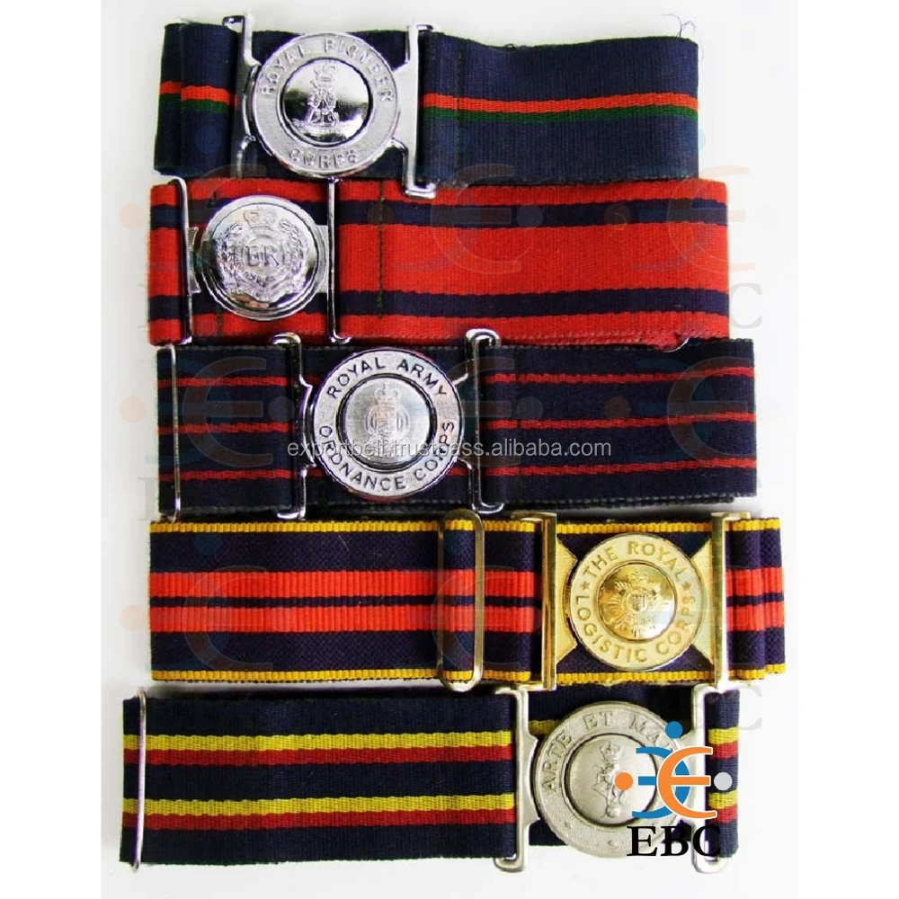 military stable belts