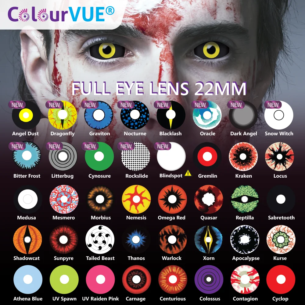 Colourvue Sclera Lens No 1 World Leading Crazy Lens Worldwide Uk