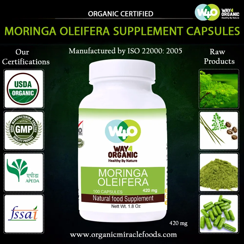 The Superior Moringa Oleifera Capsules For Bulk Supply - Buy Export 