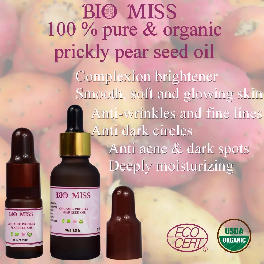 Organic Prickly Pear Seed Oil - Skin Care Carrier Oil For ...