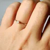 Trendy Women's 925 Sterling Silver Australian Fire Opal Rings