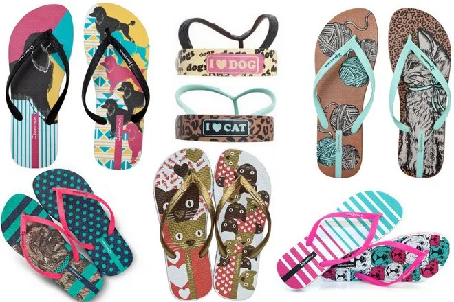 i love ipanema flip flops