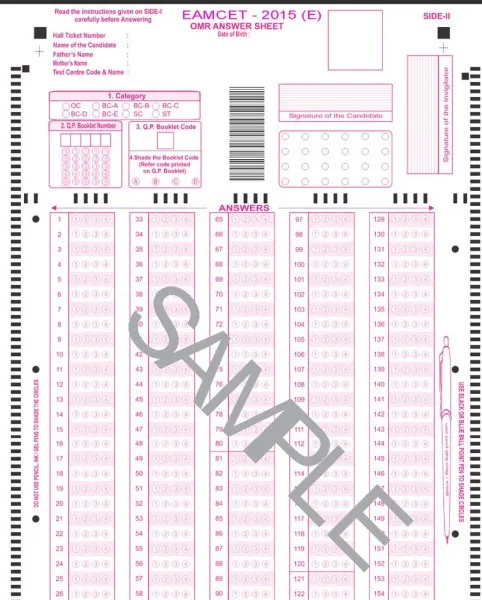 Omr Answer Sheet Paper Printing - Buy Paper Printing,Omr Sheet,Exam ...