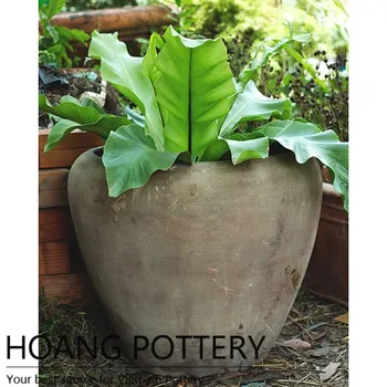 Outdoor Large Glazed Ceramic Garden Pots For Sale Vietnam Direct