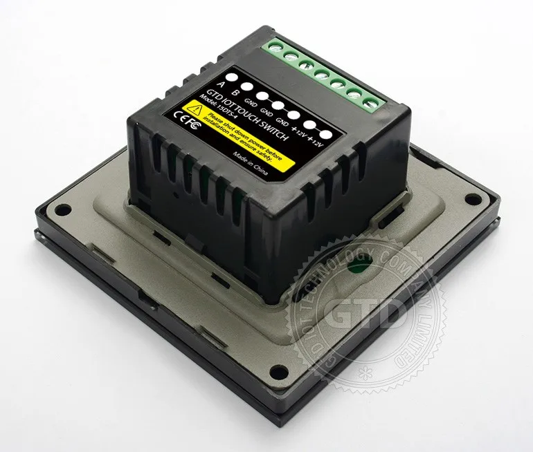 4 Way 12v Dc Rs485 Modbus Protocol Smart Hotel Light Touch Switch - Buy ...