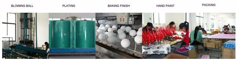 Wholesale Christmas tree hand paiting heat-shaped glass cakes