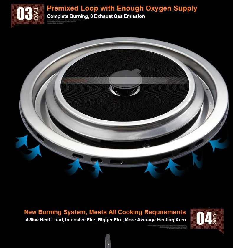 Wave Light 2 Burner Energy Saving Infrared Gas Stove Buy Infrared