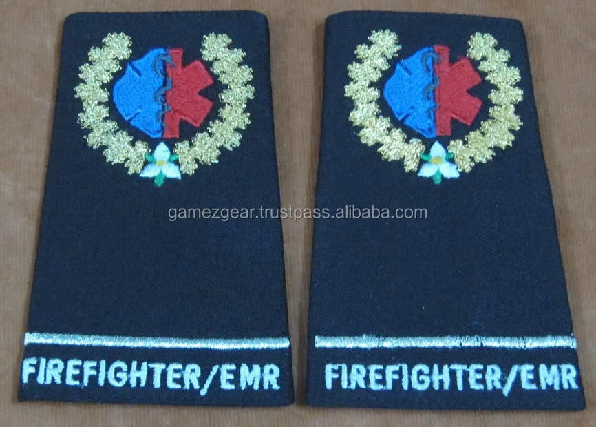 Paramedic Epaulets Military Epaulettes Pilot Epaulettes Firefighter Ems
