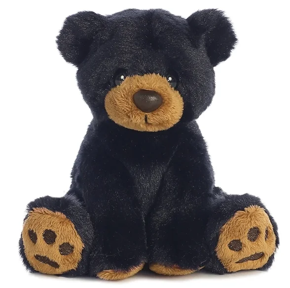 cute teddy bear black