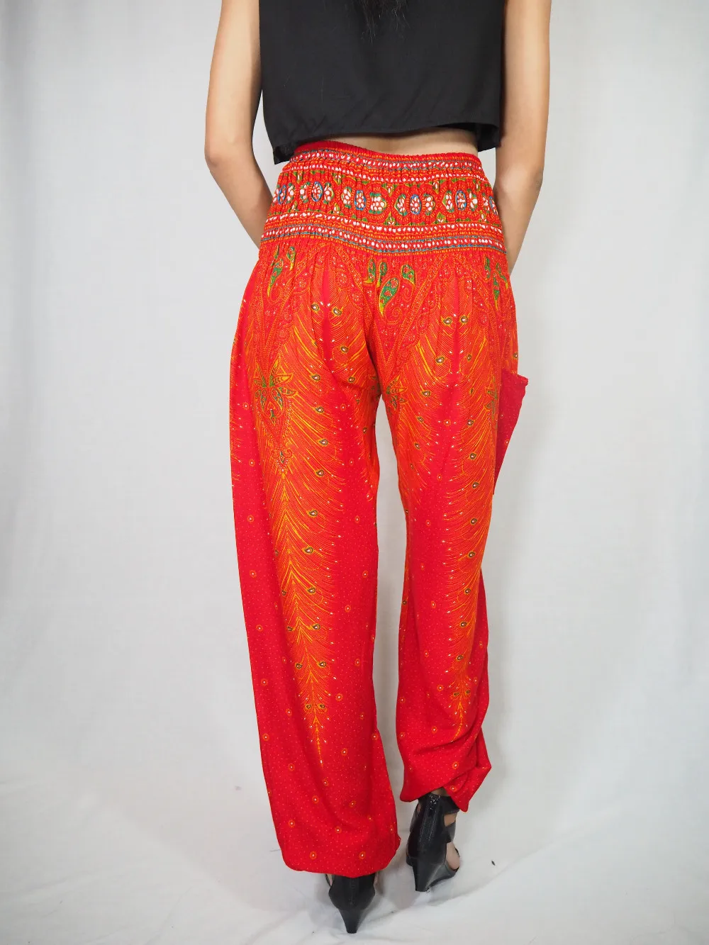 calça balão feminina