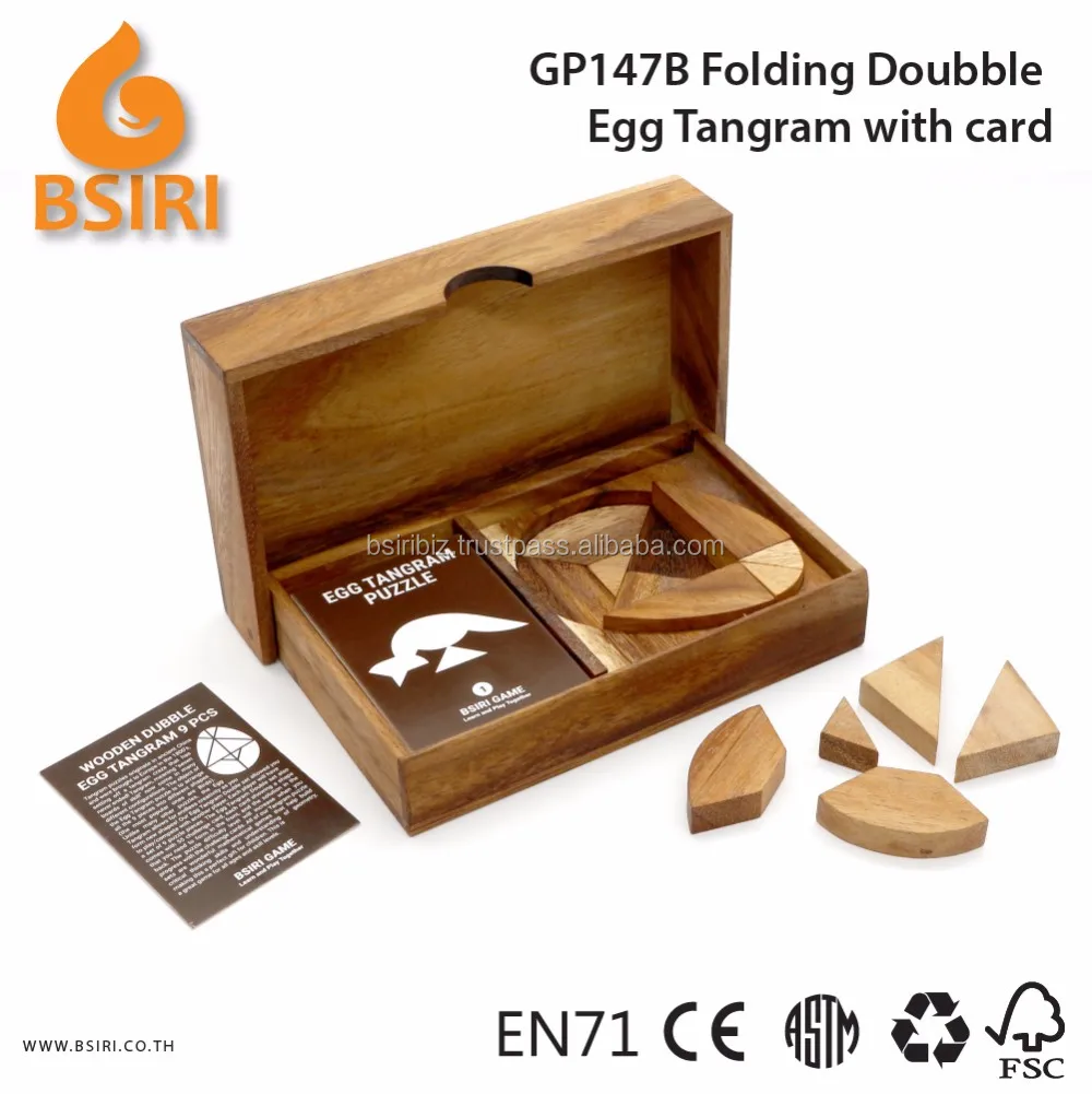 wooden egg puzzle