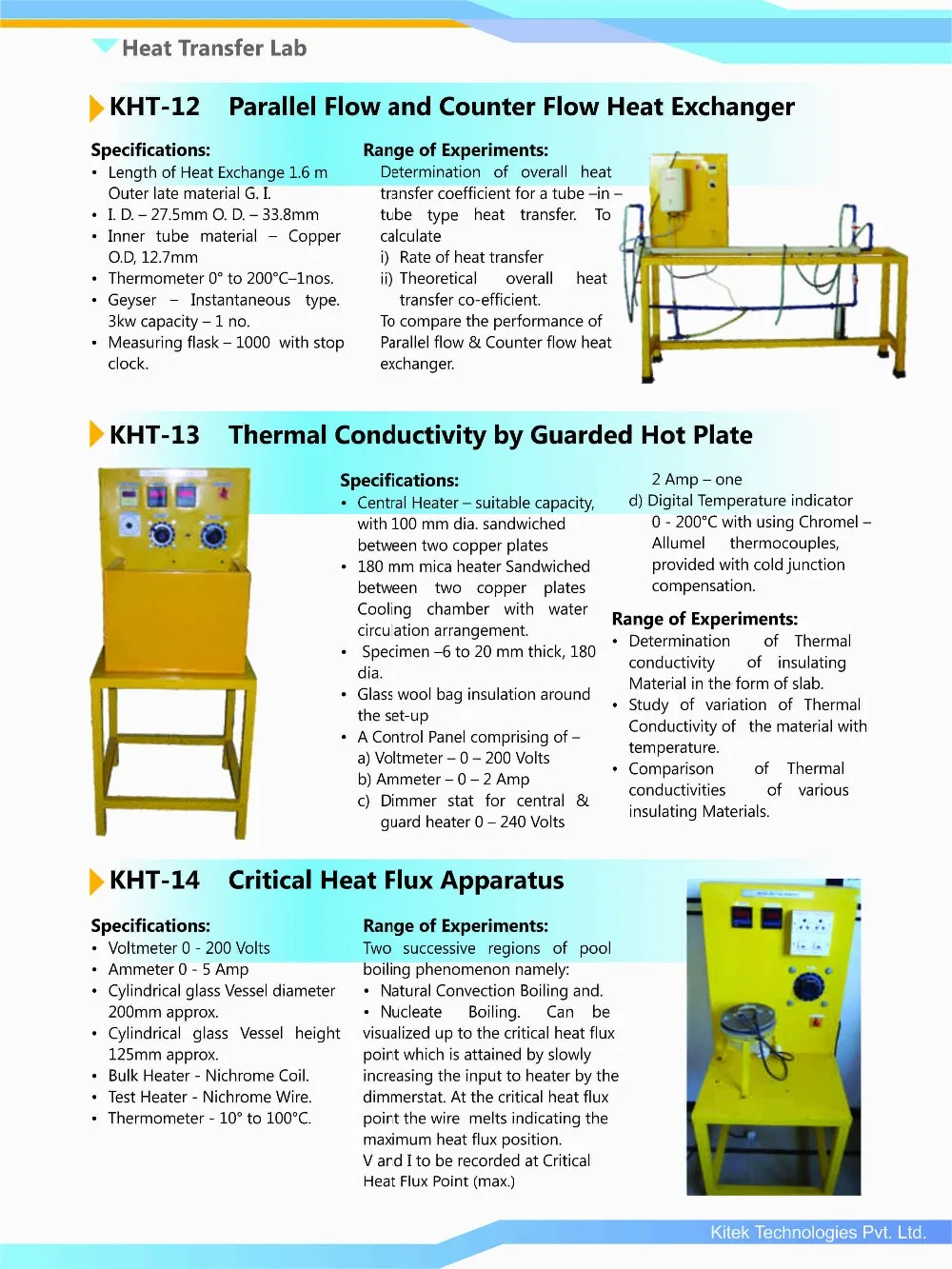 Didactic Equipment Heat Transfer Lab Drop And Film Apparatus Equipment