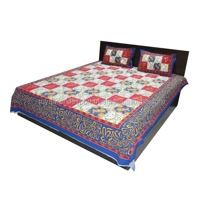 indian multi colored printed cotton bed sheet luxury 100 cotton multi colored sheets