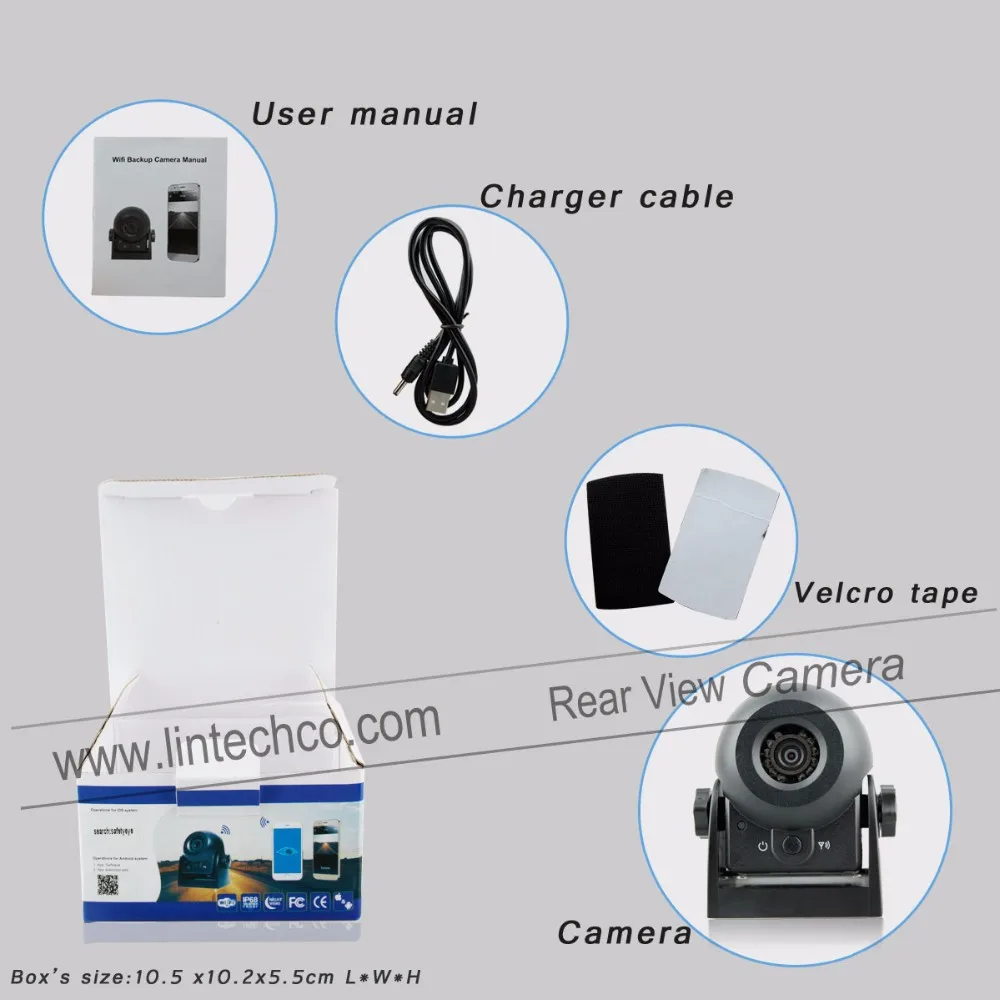 2017 New Protable Wifi  Wireless 120 Degrees Camera