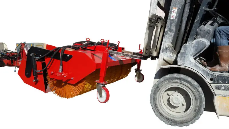 Forklift Mounted Road Sweeper With Bucket Forklift Broom Buy Forklift Broom Road Sweeper Tractor Mounted Road Sweeper Product On Alibaba Com