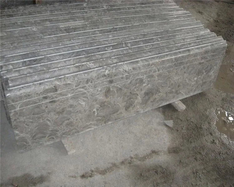 Grey Marble Modern Interior Stone Stair Treads Buy Modern Stair