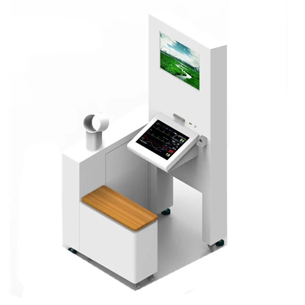 Customize Medical Care Health Kiosk With Body Weight Heart Rate