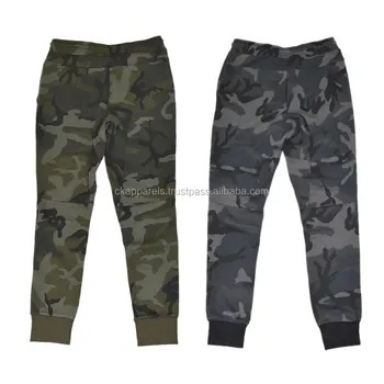 men's camouflage fleece pants