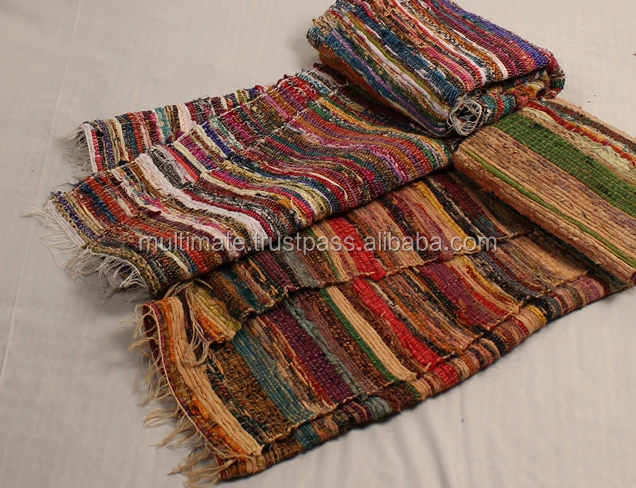 Large Hand Woven Rag Rug In Bulk Outdoor Bedroom Affordable Mats Large Hand Woven Rag Rug In Bulk Outdoor Bedroom Affordable Mats Recycled Dhurrie Chindi Unique Carpets