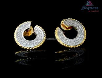 Exclusive Diamond Earrings Cz Stone Fancy Earring Exclusive Diamond Earrings Cz Stone Fancy Earring Imitation Jewellery American
