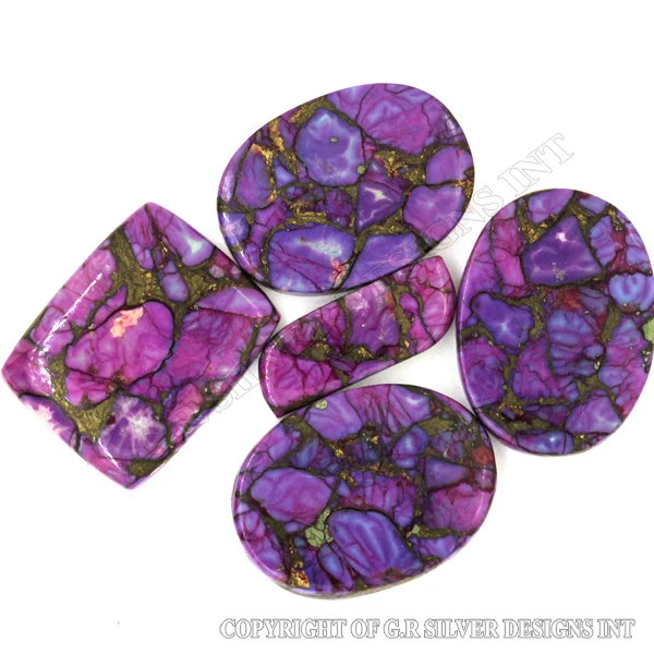 purple turquoise gemstone