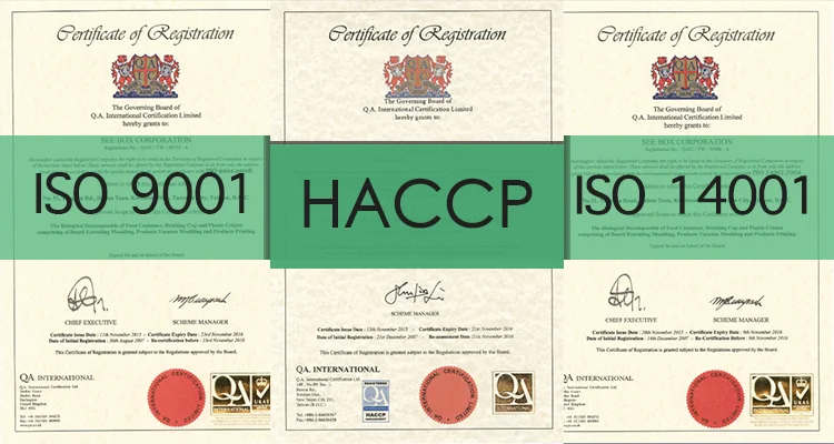 Certifications